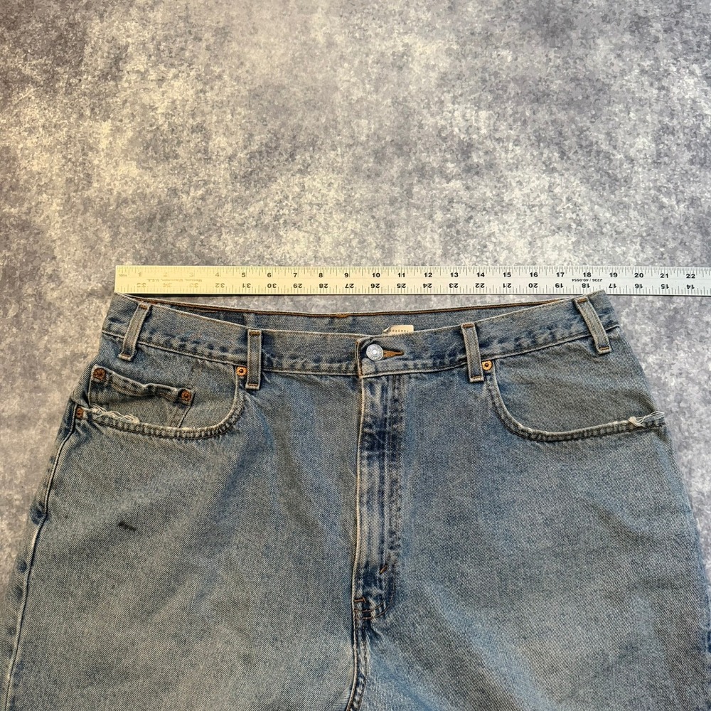Vintage Levi's 560 Mens =Relaxed Fit Denim Jean‎ Shorts Size 40 Blue Light Wash - Picture 6 of 10